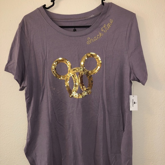 Disney Tops - DISNEY BLING SNACK TIME TEE